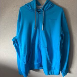 NWOT Baby blue NIKE athletic jacket zippered front